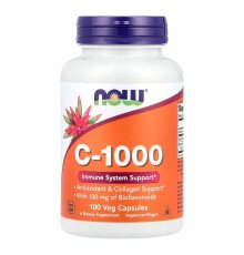 Вітамін С з біофлавоноїдами, C-1000, Now Foods, 100 вегетаріанських капсул