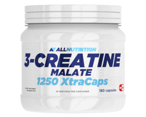 3-Creatine Malate 1250 Xtra Caps - 180 caps, Креатин