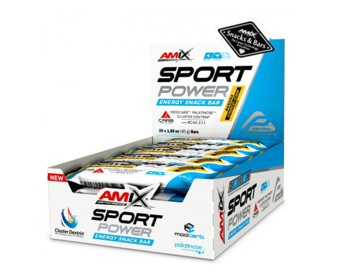 Sport Power Energi Snack Bar - 20x45g Banana Choco Chip