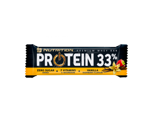 Protein 33% Bar - 50g Vanilla-Raspberry (Поштучно)