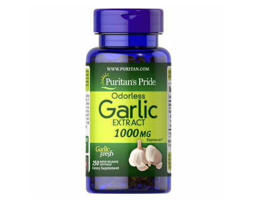 Odorless Garlic 1000 mg - 250 softgels