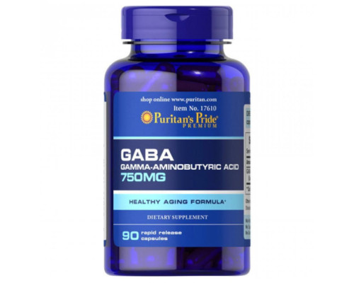 GABA 750mg - 90caps