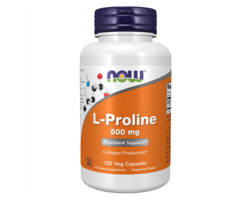 L-Proline 500mg - 120 vcaps
