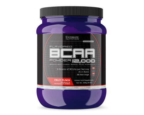 BCAA Powder 12000 - 228g Fruit Punch