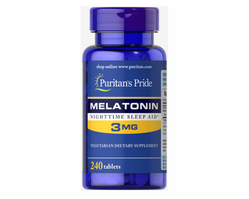 Melatonin 3mg - 240 tabs