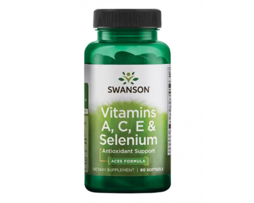 Vitamin A C E + Selenium - 60sgels