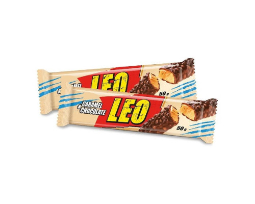 LEO BAR - 50g Caramel Chocolate (Поштучно)