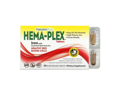 Комплекс заліза Hema-Plex - 30 tabs