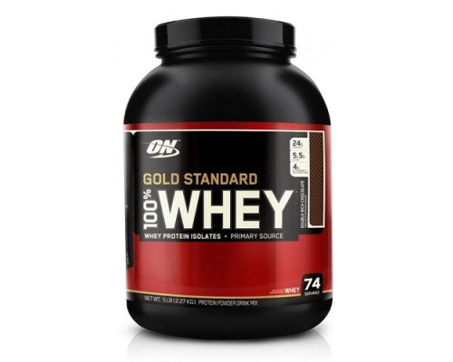 Gold Standard 100% Whey - 2273g Strawberry-banan