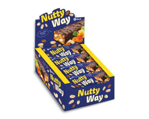 Nutty Way - 20x40g (глазурований)