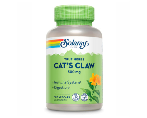 Котячий кіготь Cat's Claw 500mg - 100 vcaps
