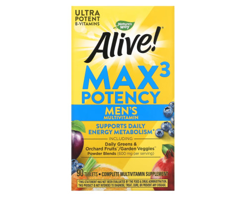 Max3 Men's - 90 tabs