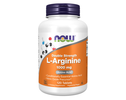 L-Arginine 1000mg - 120 tabs