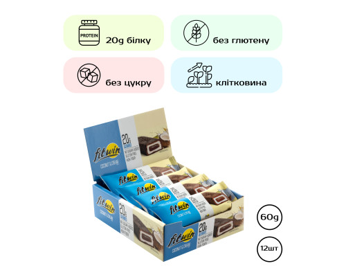 FitWin - 12х60g Coconat Cream
