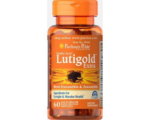 Healthy Eyes® Lutein Extra with Zeaxanthin - 60 Softgels