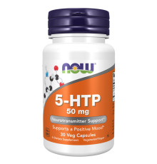 5-HTP (5-гідрокситриптофан)  50mg - 30 vcaps