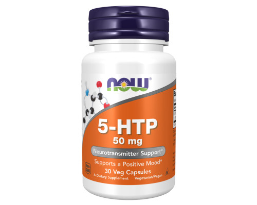 5-HTP (5-гідрокситриптофан)  50mg - 30 vcaps