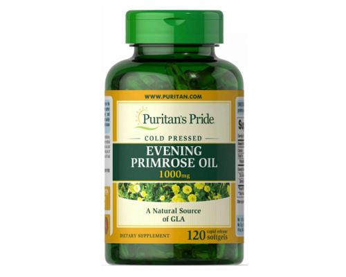 Evening Primrose Oil 1000 mg with GLA - 120 Softgels
