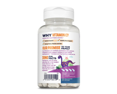 KAL Vitamin C-Rex — дитячий жувальний вітамін C, 100 мг