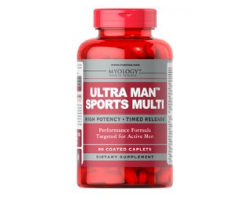 Myology™ Ultra Man™ Sports Multivitamins - 90 Coated Caplets