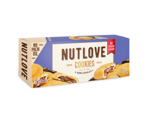 Nutlove Cookies -130g Double Chocolate