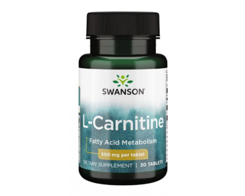 L-Carnitine 500mg - 30 Tabs