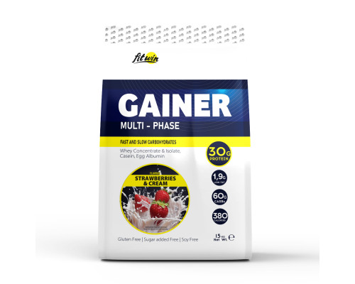 Gainer - 1500g Strawberry and Cream