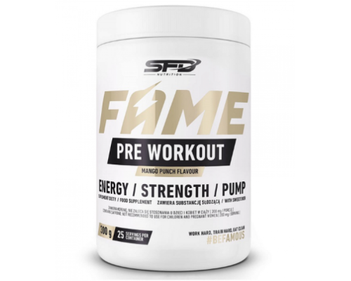 Fame Pre Workout - 300g Mango Punch