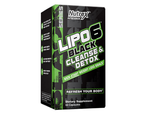 Lipo-6 Black Cleanse Detox - 60ct