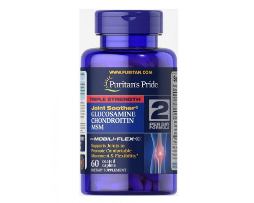 Glucosamine Chondroitin MSM Triple Strength - 60 caplets