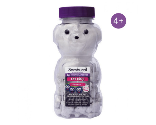 Kids Teddies - 60 chewable tabs