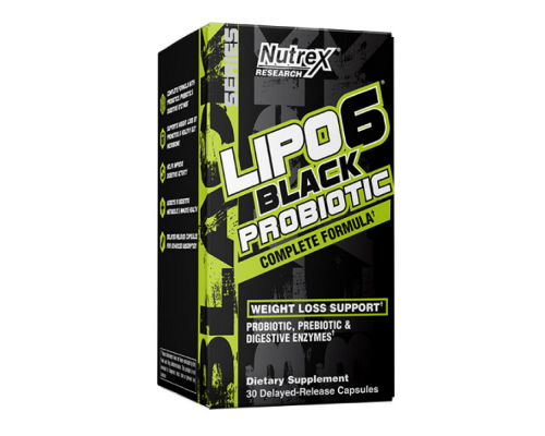 Lipo-6 Black Probiotic - 30ct