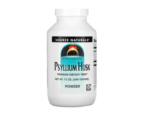 Клітковина насіння подорожника Psyllium Husk - 340g