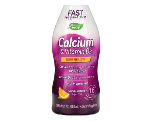 Calcium & Vitamin D - 16 oz