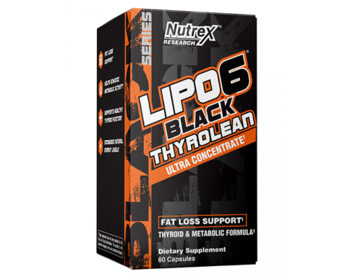 Lipo-6 Black Thyrolean - 60ct