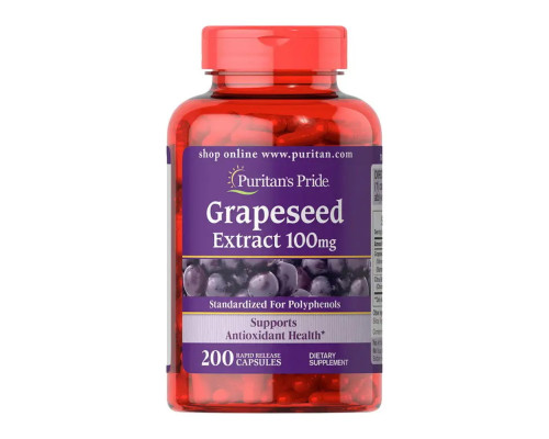 Grapeseed Extract 100mg - 200caps