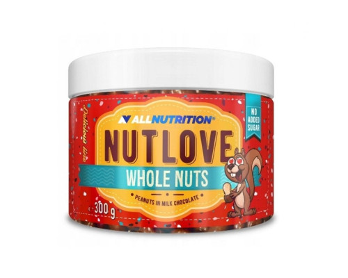 Nut Love - 300g Whole Nuts Peanuts In Milk Chocolate