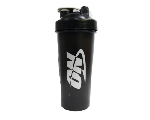 Shaker with metal ball - 600ml Black Grey