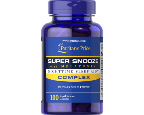 Super Snooze with Melatonin - 100 Capsules