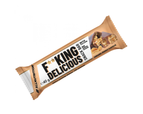 Fucking Delicious Snack Bar - 24x40g Caramel Peanut