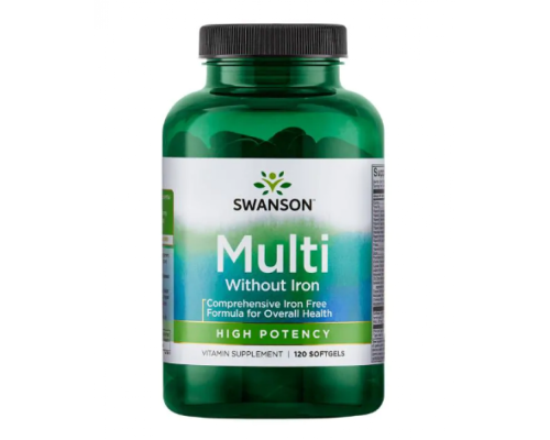 Multi whithout Iron - High potency - 120 sgels