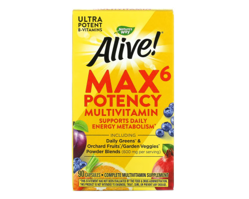 Max6 (With Iron) - 90 vcaps