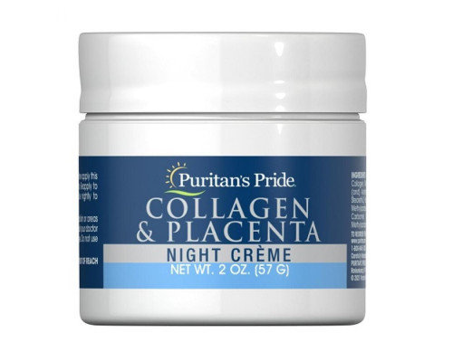 Natural Collagen and Placenta Night Creme 2 oz