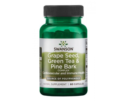 Grape Seed green tea pine bark - 60caps