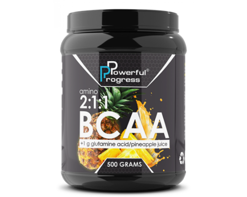 BCAA 2:1:1 + Glutamine - 500g Pineapple
