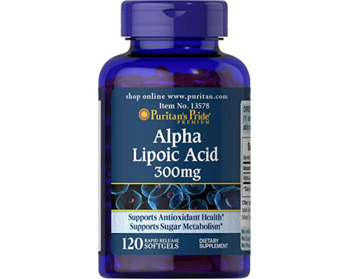Alpha Lipoic Acid 300mg - 60caps