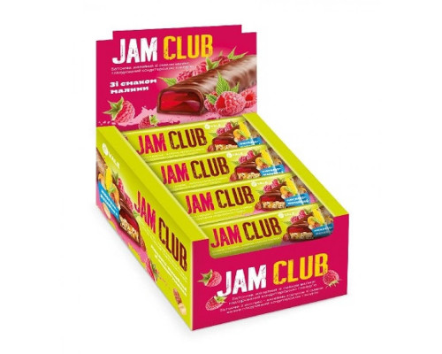 Jam Club - 24x40g Muesli jelly with Raspberry