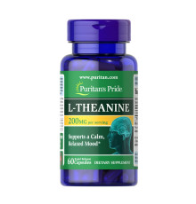 L-Теанін, L-Theanine 200 mg - 60 caps