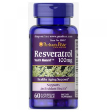 Resveratrol 100 mg - 120 Softgels