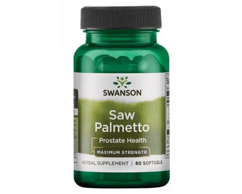 Saw Palmetto Maximum Strength 320mg - 60sgels